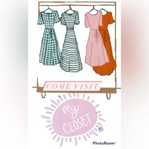 Come Visit My closet for some great finds!!!